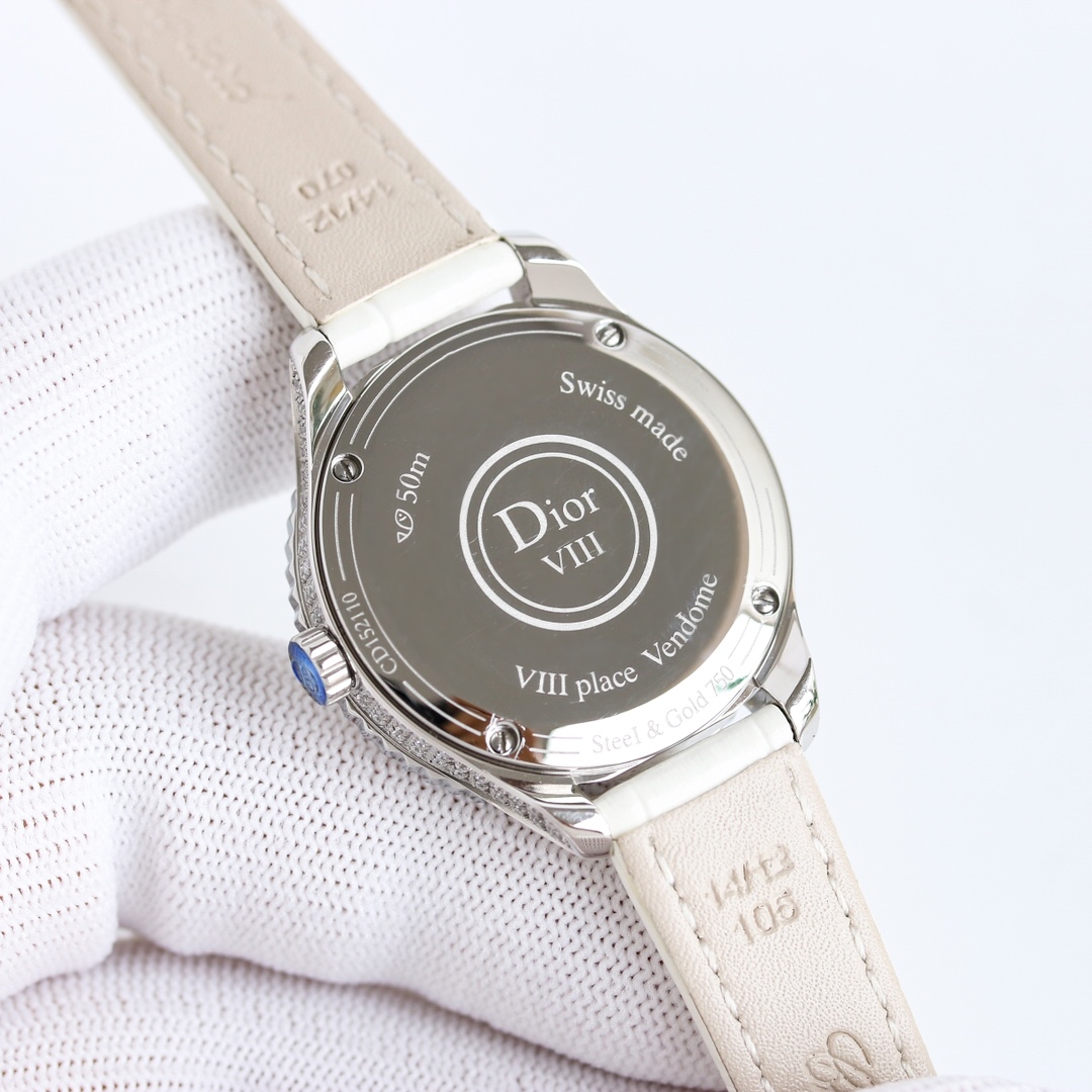 Dior VIII Montaigne Series: Elegant Women’s Wristwatch Inspired by Diordio Garment Collection - 图片 8