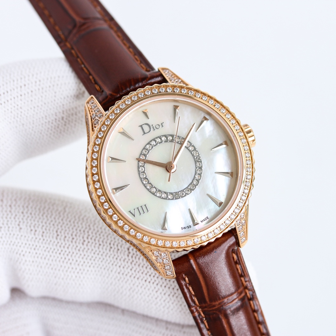 Dior VIII Montaigne Series: Elegant Women’s Wristwatch Inspired by Diordio Garment Collection - 图片 5