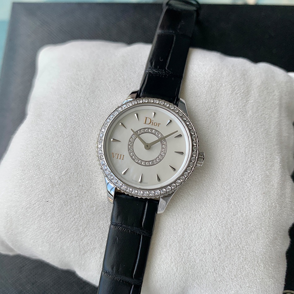Luxurious Dior Dio CD151110A001 Ms. Dior VIII Swiss Watch with Sapphire Mirrors - 图片 1