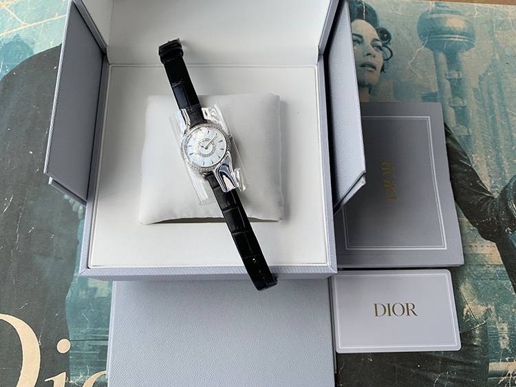 Luxurious Dior Dio CD151110A001 Ms. Dior VIII Swiss Watch with Sapphire Mirrors - 图片 6