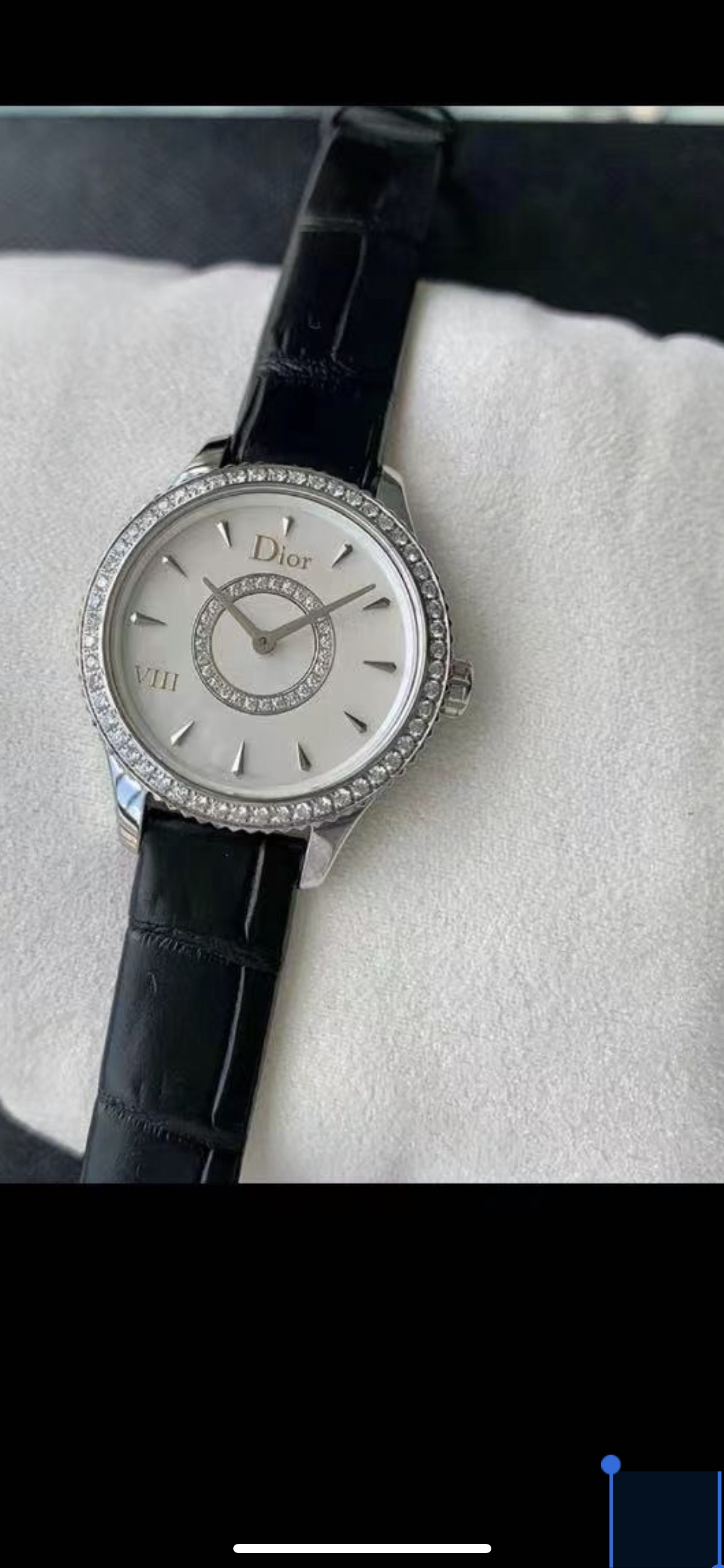 Luxurious Dior Dio CD151110A001 Ms. Dior VIII Swiss Watch with Sapphire Mirrors - 图片 2