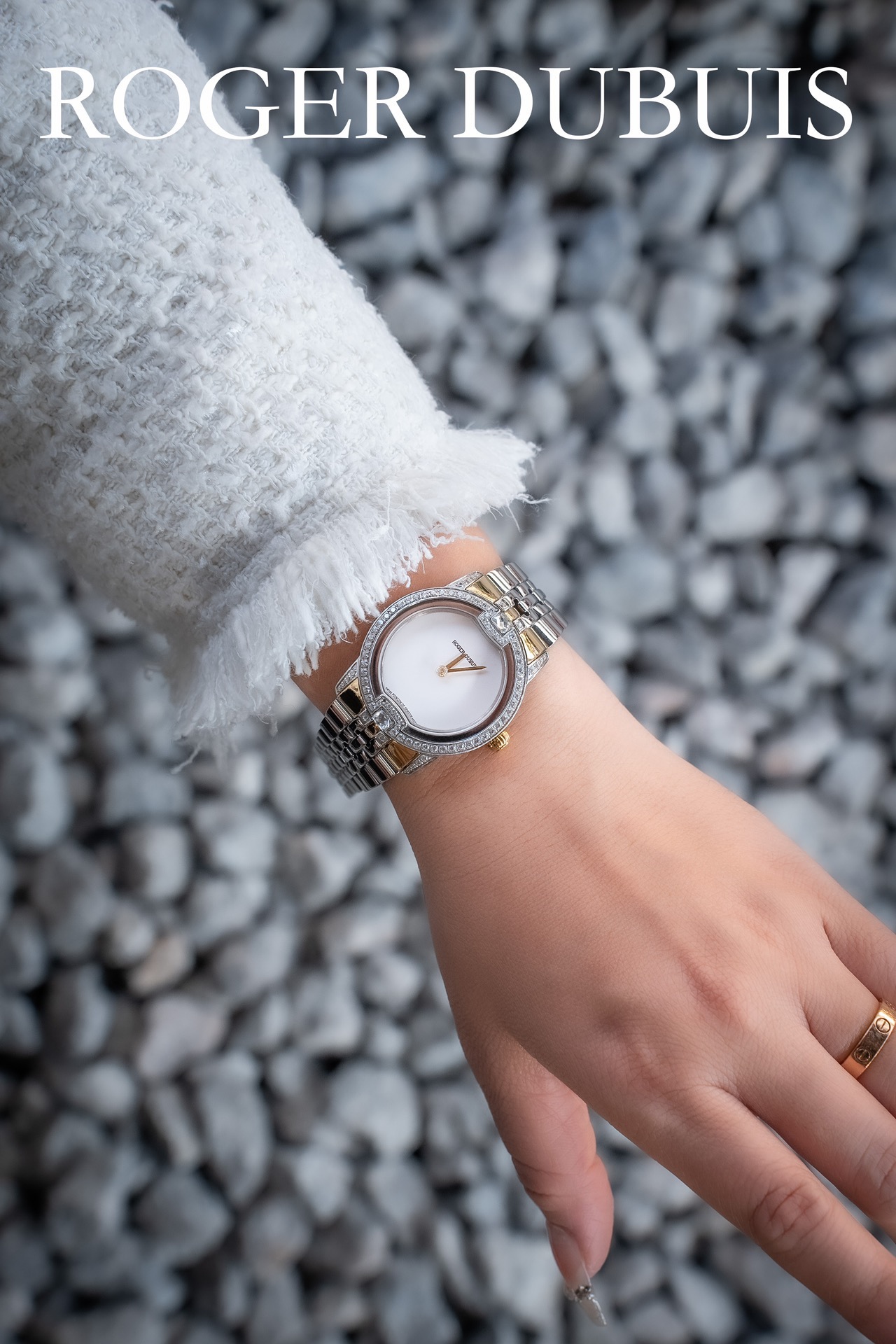 Luxury Wristwatch Upgrade: Gold and Silver Core, Precise Craftsmanship, Elegant Design - 图片 3