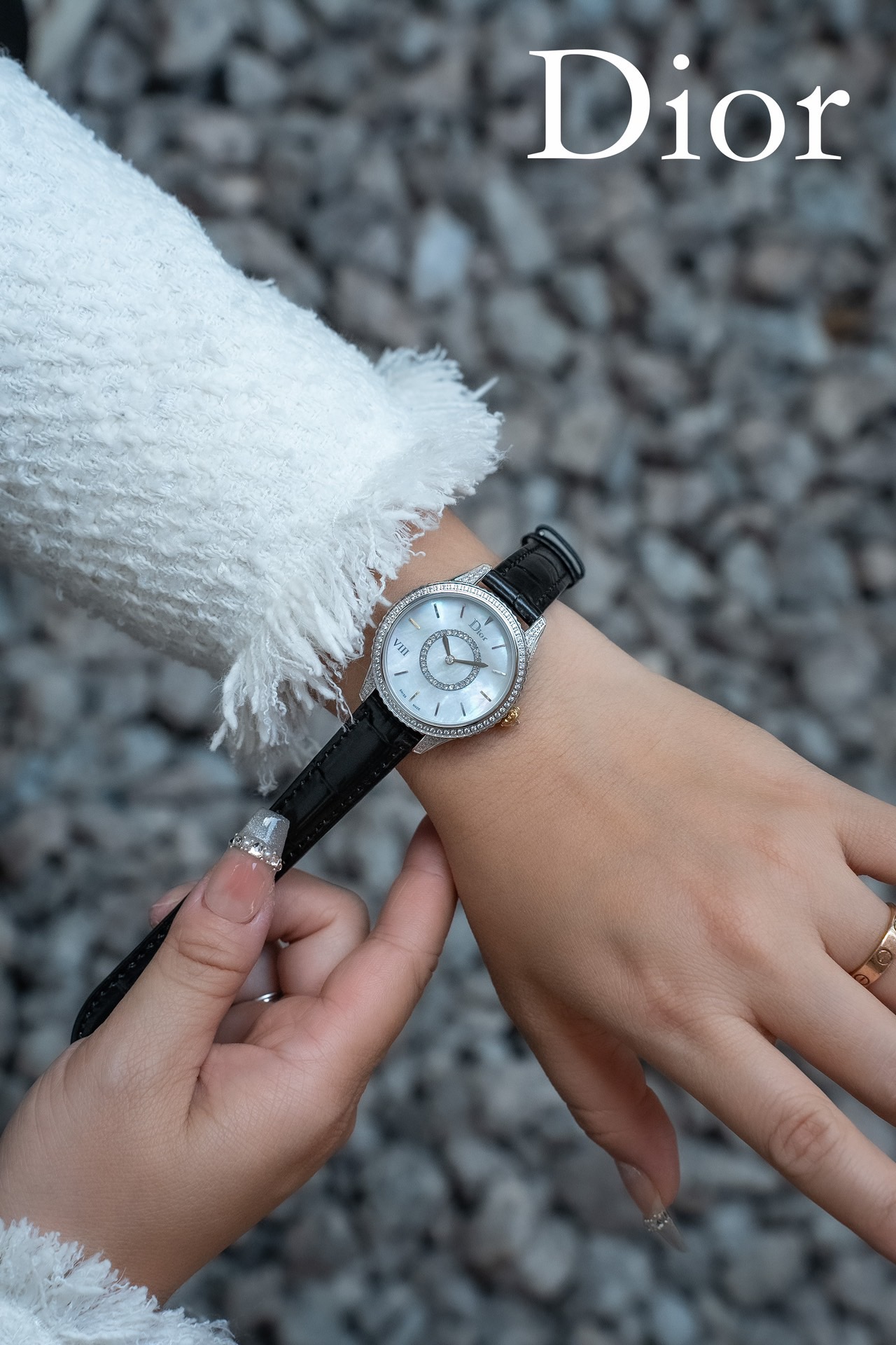 Dior 🔺VIII Montaigne Series Wristwatch: Elegant Design Inspired by Diordio Garment Series - 图片 5