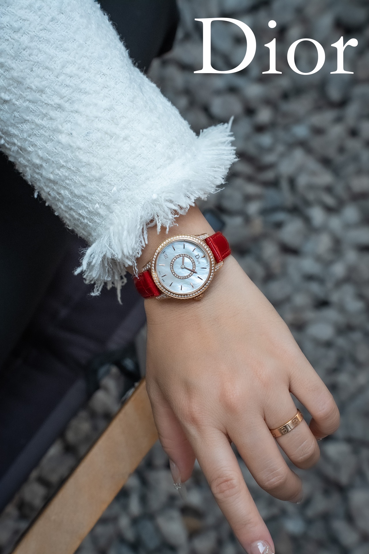 Dior 🔺VIII Montaigne Series Wristwatch: Elegant Design Inspired by Diordio Garment Series - 图片 4