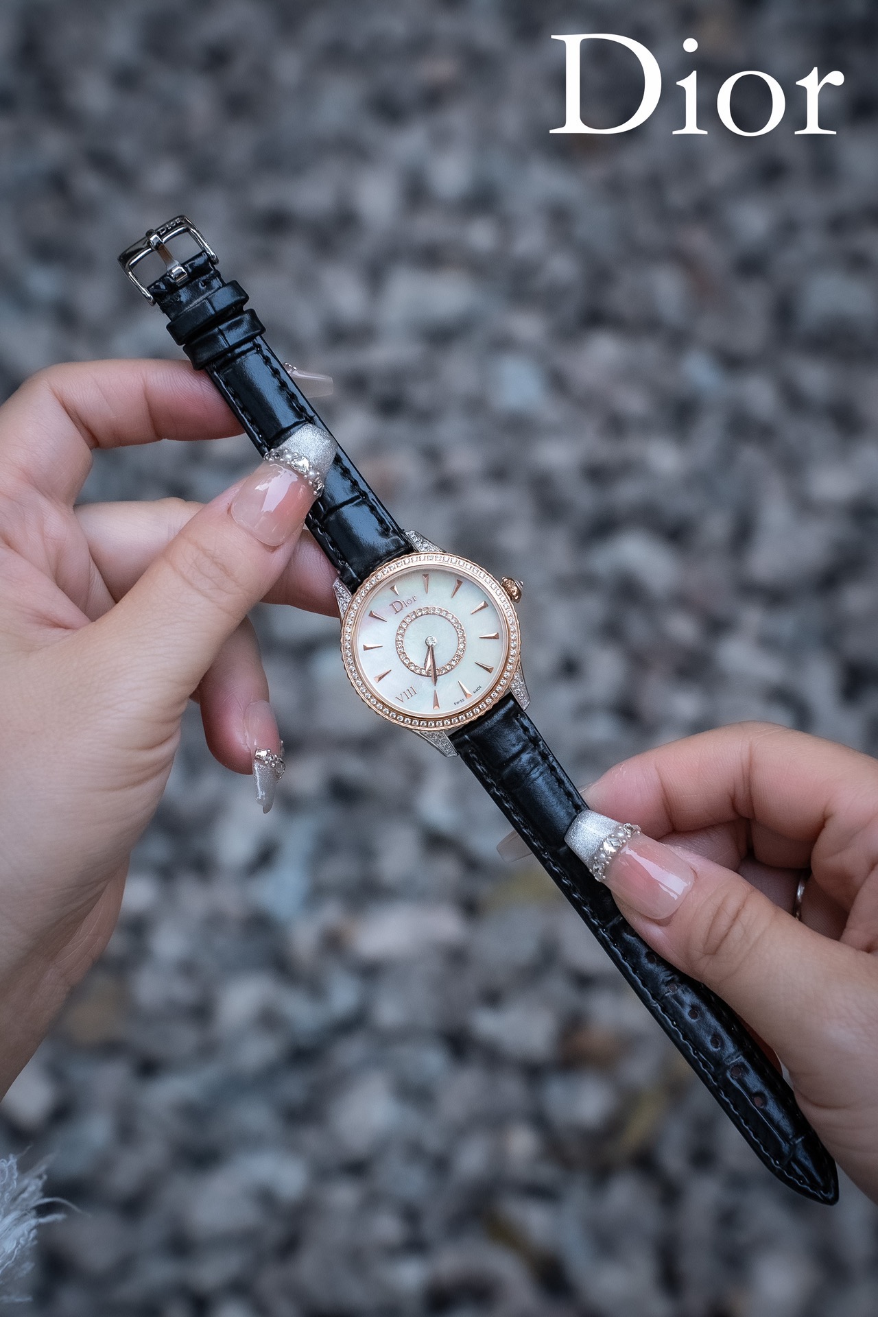 Dior 🔺VIII Montaigne Series Wristwatch: Elegant Design Inspired by Diordio Garment Series - 图片 6
