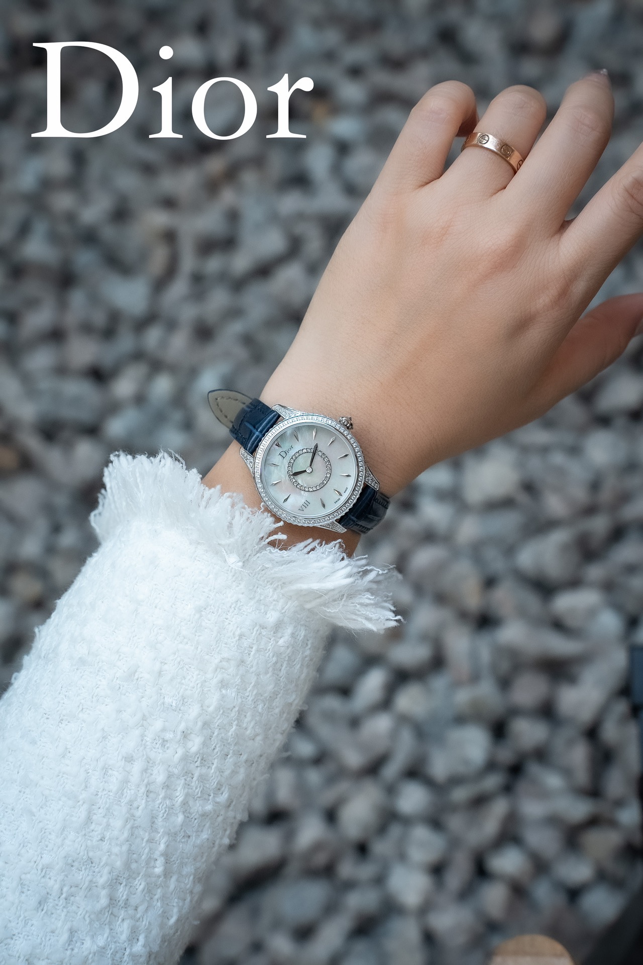 Dior 🔺VIII Montaigne Series Wristwatch: Elegant Design Inspired by Diordio Garment Series - 图片 3