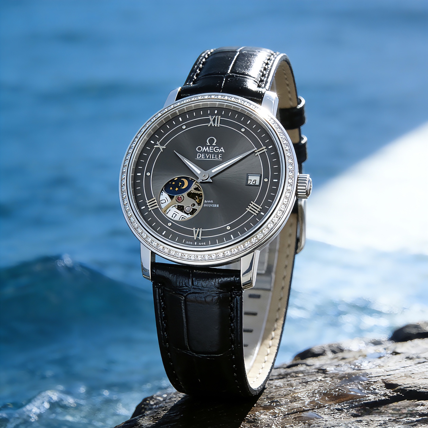 NO:755323,Gold Omega OMEGA series Diefei watch series Material 316 stainless steel case Sapphire mirror Belt cowhide leather belt Original folding drawer pull buckle Movement four-pin automatic mechanical movement size diameter 39mm/10mm wise style Welcome to forward,,,omega,cowhide19860909金 欧米茄OMEGA 系列蝶飞腕表系列 材质316精钢表壳 蓝宝石镜面 皮带牛皮皮带原装折叠抽屉式拉扣 机芯四针自动机械机芯尺寸直径 39mm/10mm睿智风范 欢迎转发,,,omega,cowhide,Watch