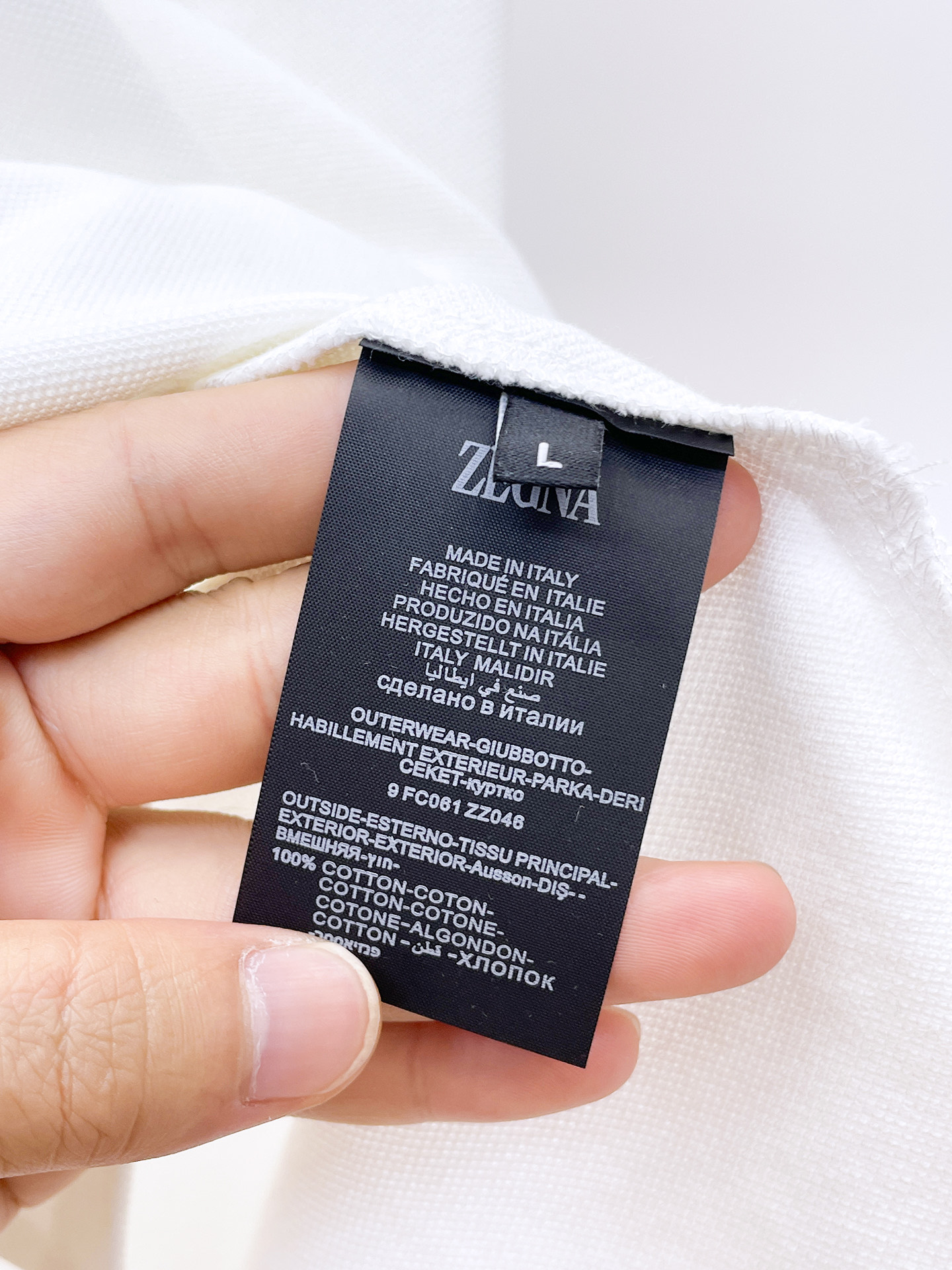 제냐 남성 반팔 132905 Zegna T Shirt 썸네일 이미지