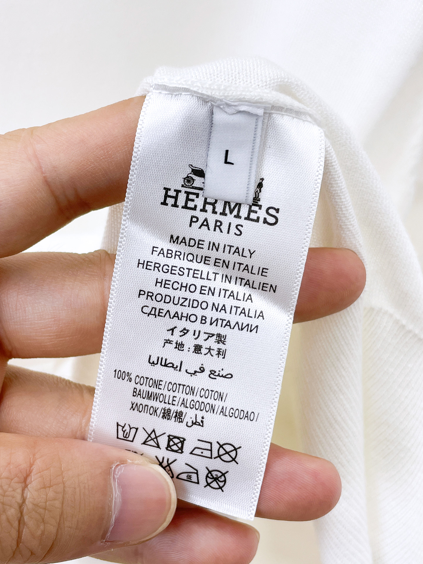 에르메스 남성 반팔 132891 Hermes T Shirt 썸네일 이미지