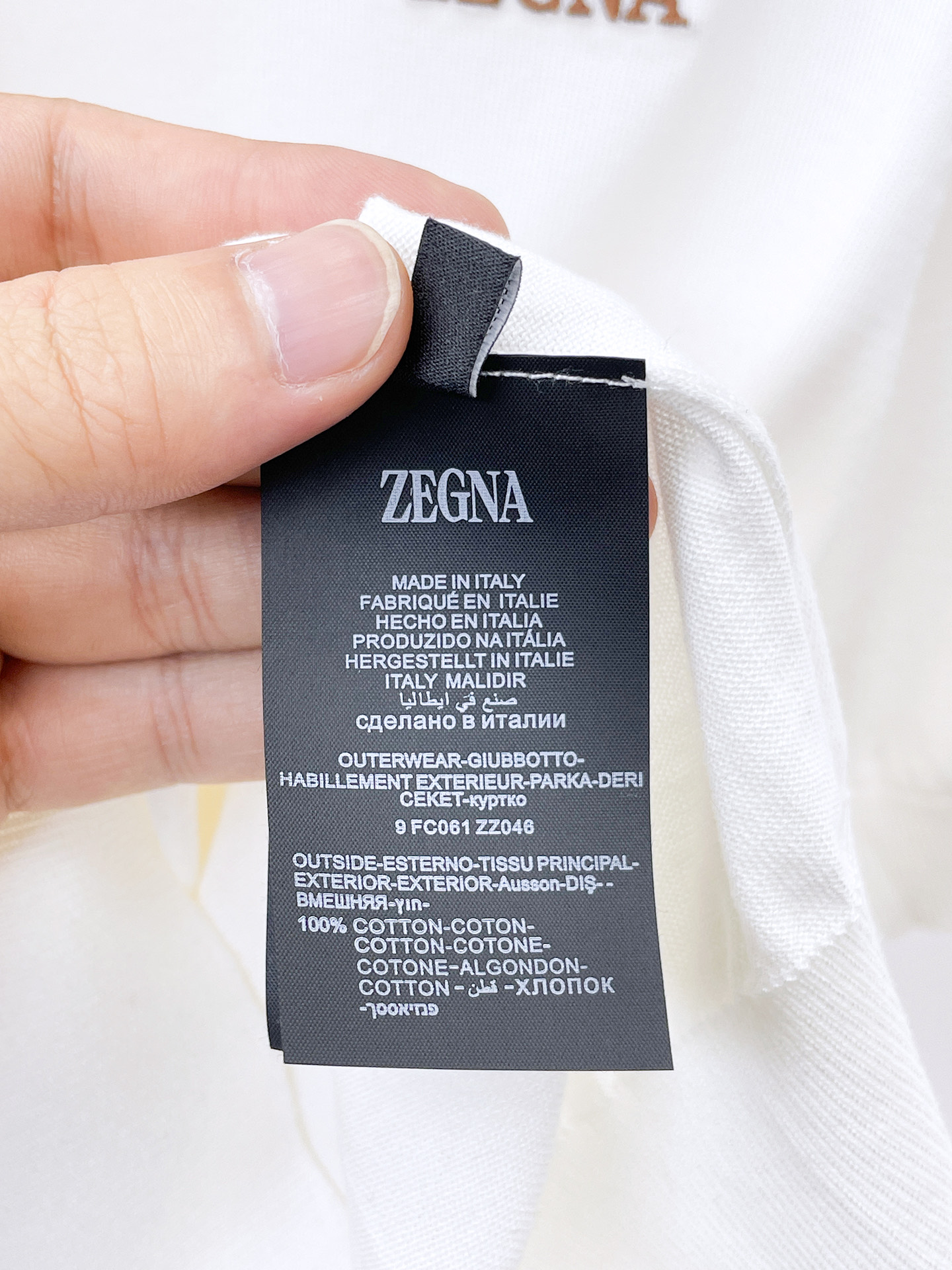제냐 남성 반팔 132888 Zegna T Shirt 썸네일 이미지