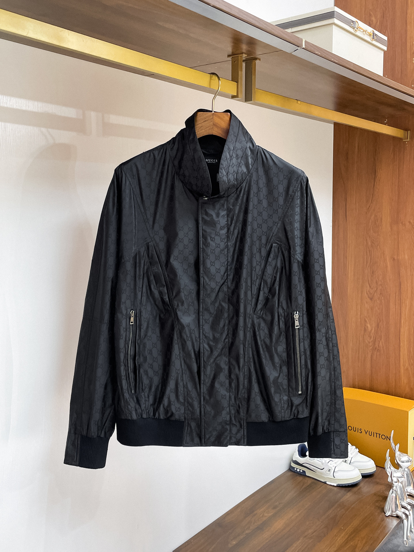 Gucci Black Zip Jacket