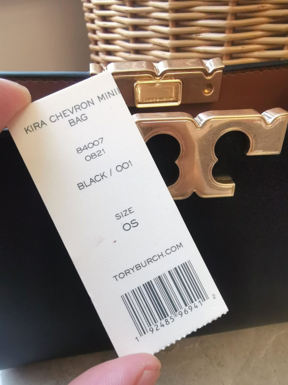 Tory Burch 编号995 小号TORY BURCH 汤丽柏琦 新款 Eleanor 皮革手袋 点缀以精美绒面革饰边