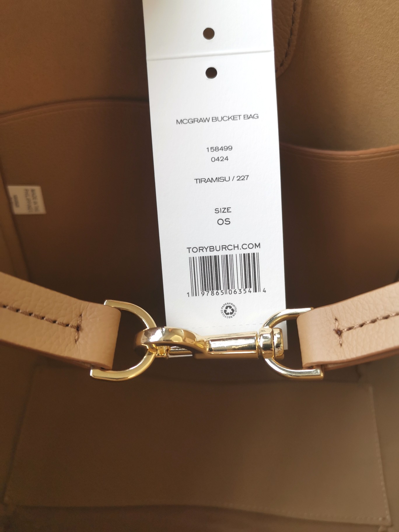 Tory Burch TB新款Mcgraw家族水桶包