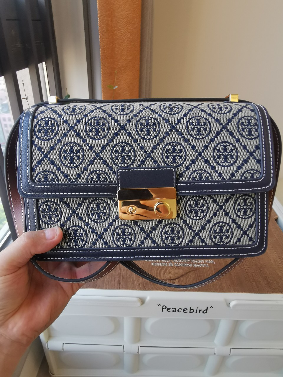 Tory Burch ~T MONOGRAM 风琴包