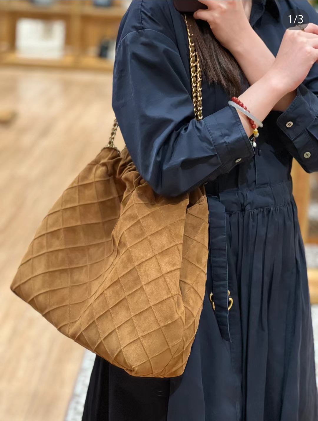 Tory Burch FLEMING系列抽绳托特包来咯