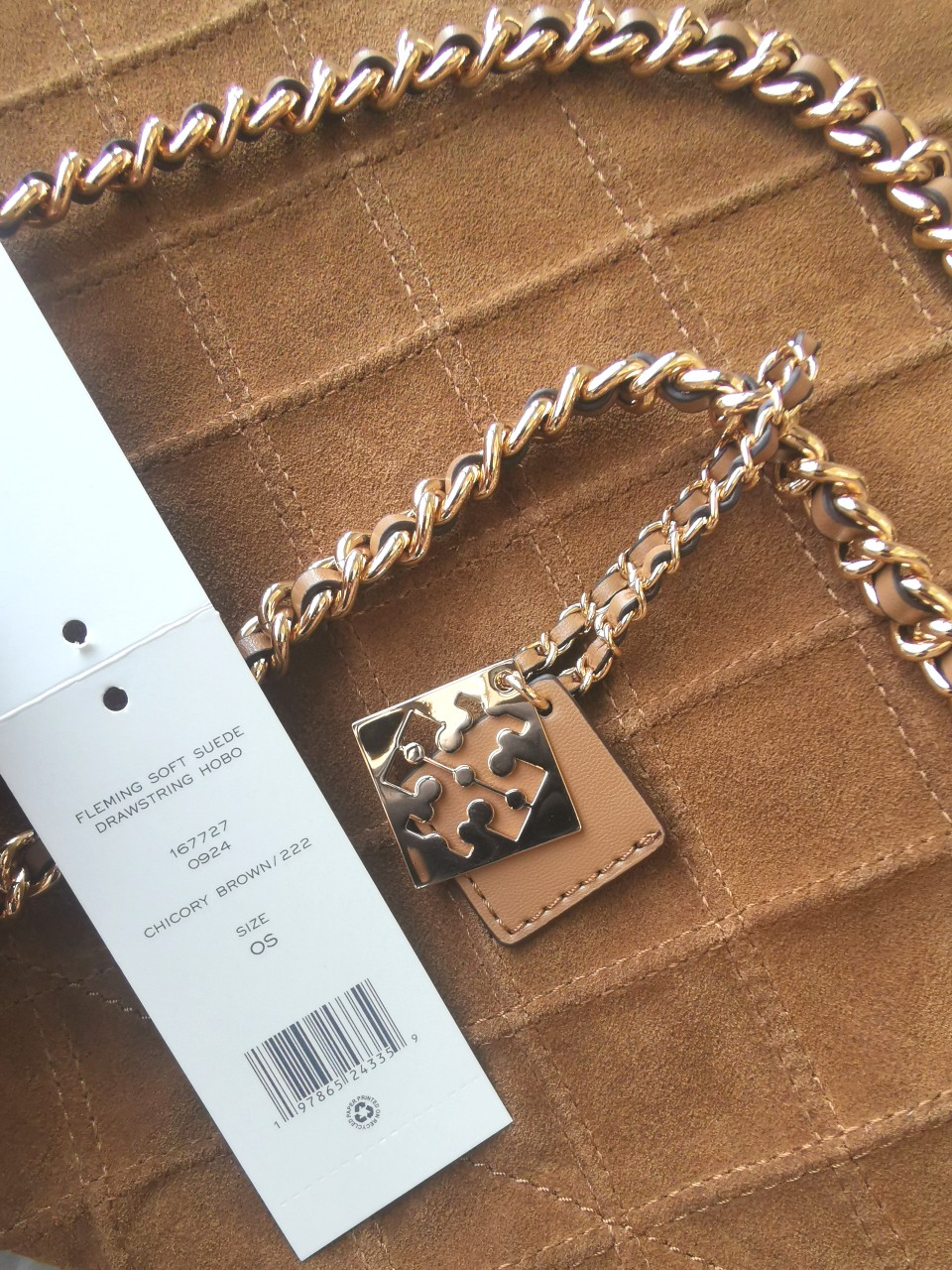 Tory Burch FLEMING系列抽绳托特包来咯