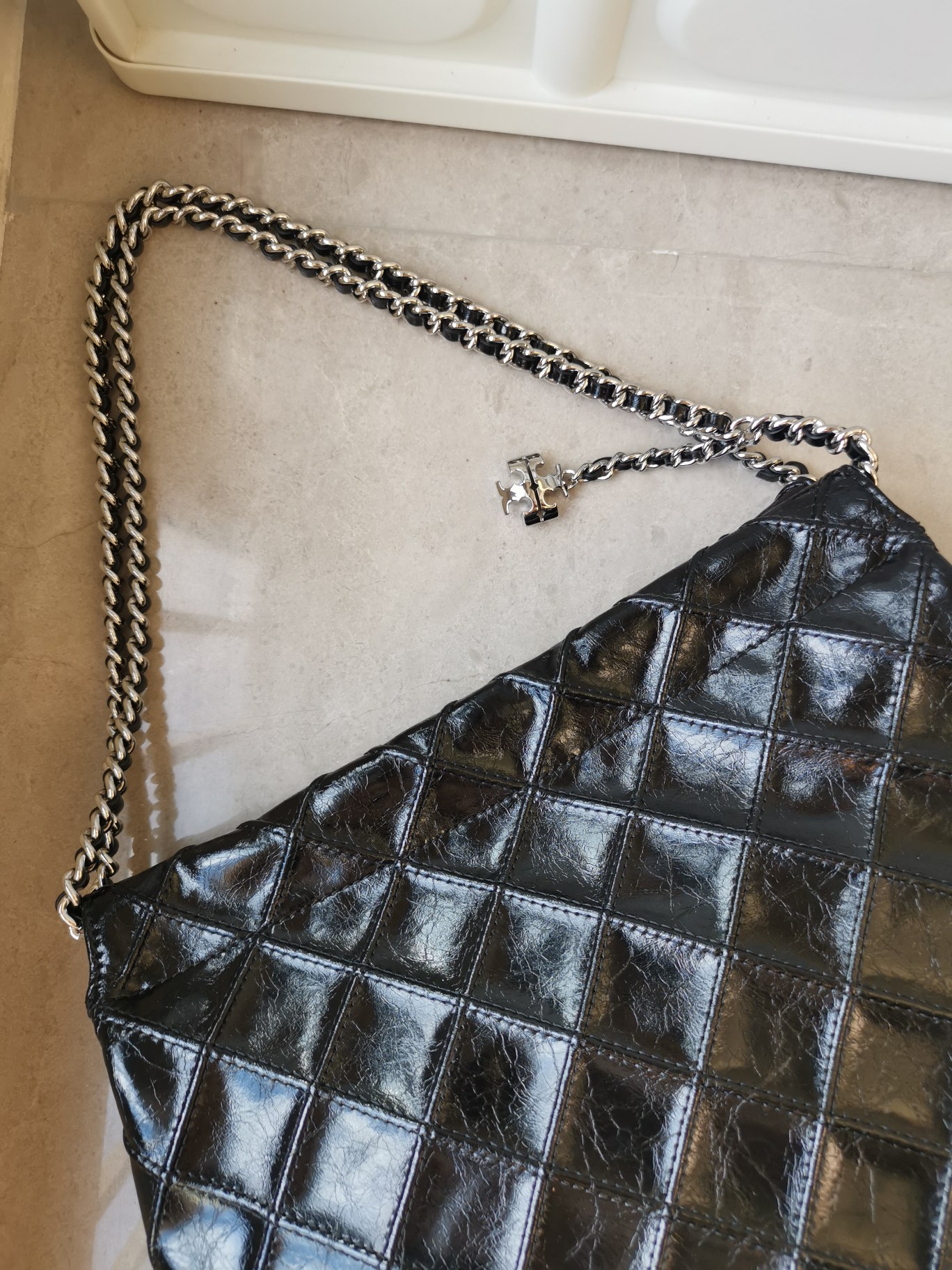 Tory Burch FLEMING系列抽绳托特包来咯