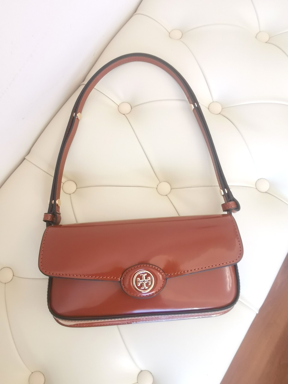 Tory Burch ToryBurch 这款robinson太 啦 像一块巧克力 版型