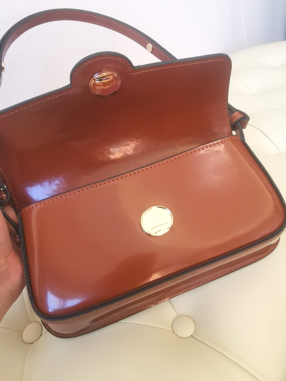 Tory Burch ToryBurch 这款robinson太 啦 像一块巧克力 版型
