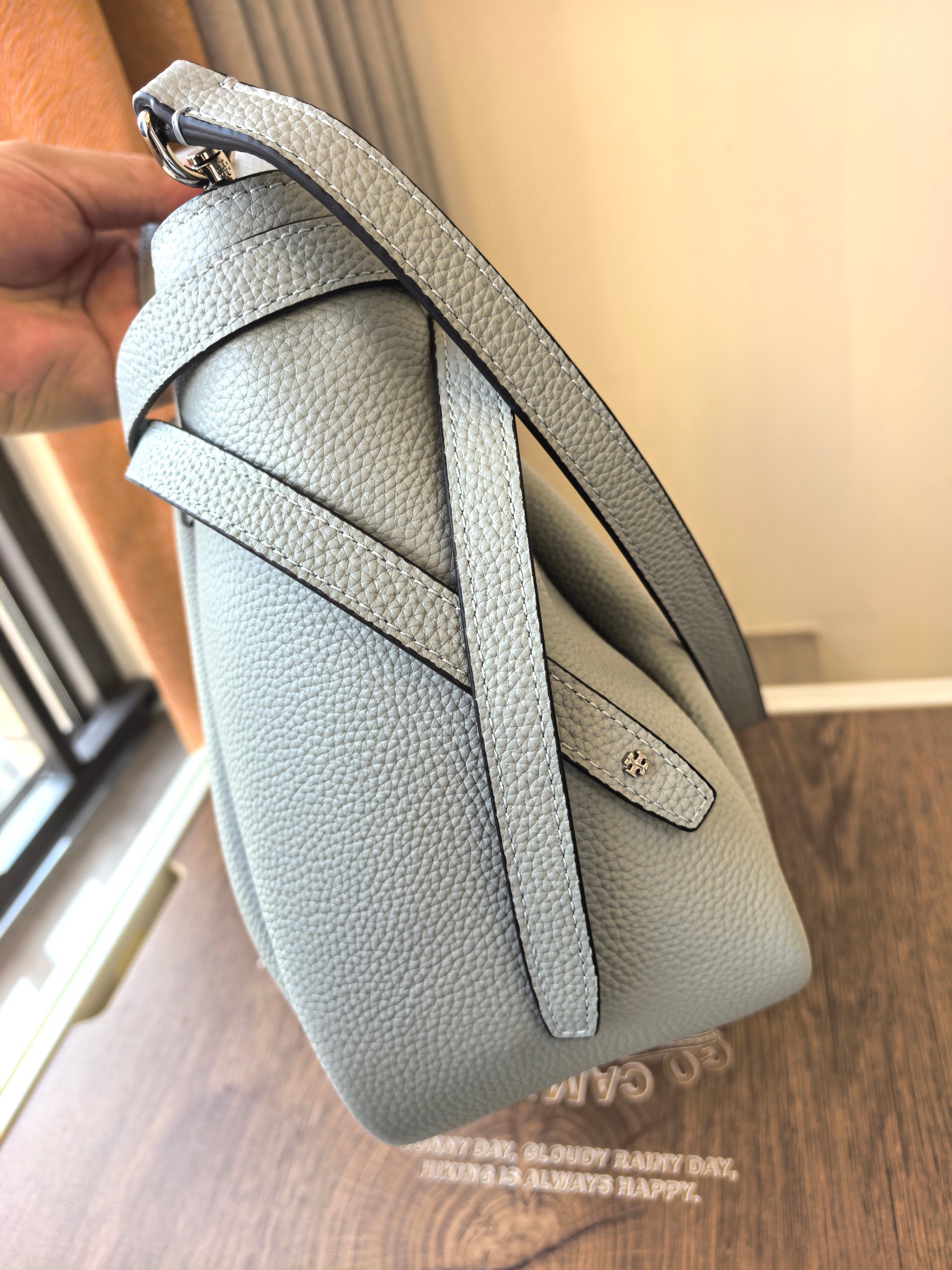 Tory Burch Toryburch全新抽绳购物托特包