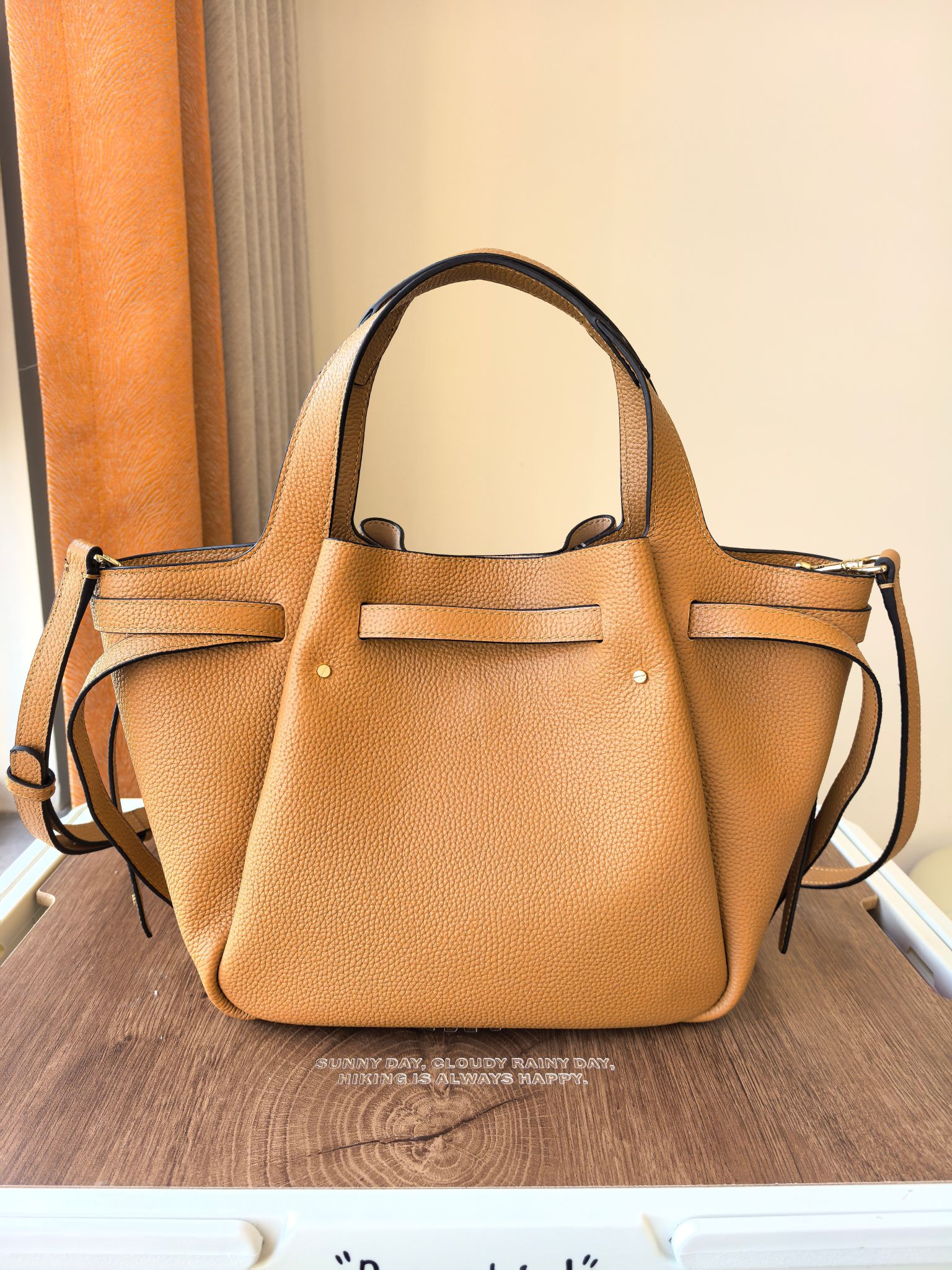 Tory Burch Toryburch全新抽绳购物托特包