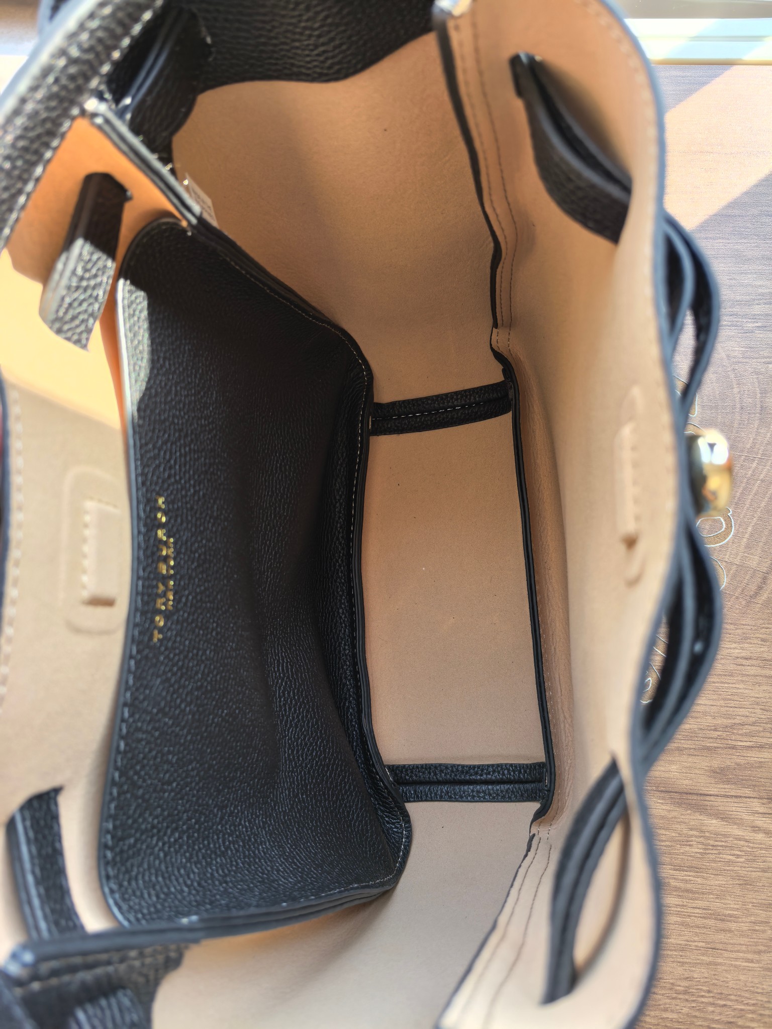 Tory Burch ～Toryburch全新抽绳购物托特包