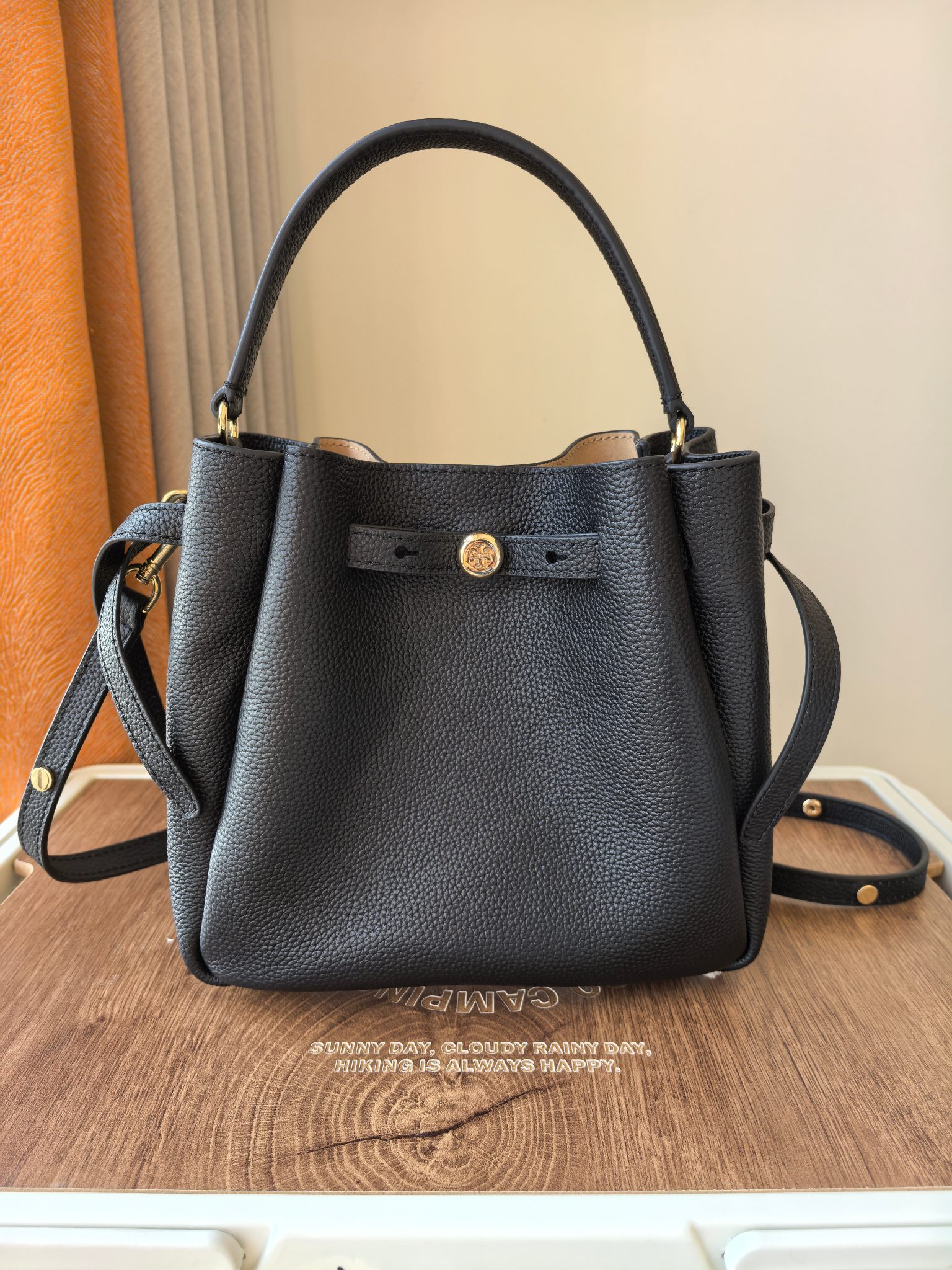 Tory Burch ～Toryburch全新抽绳购物托特包