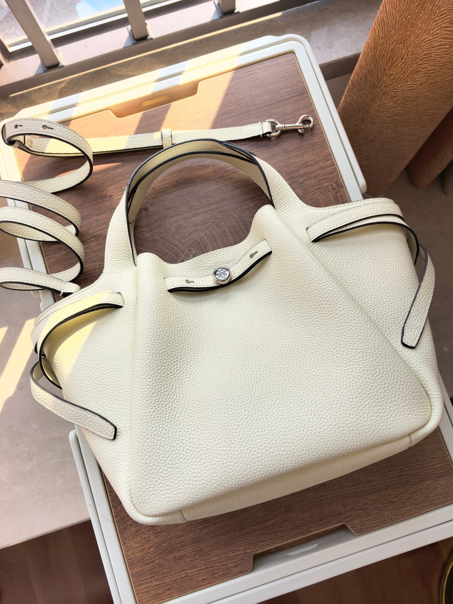 Tory Burch Toryburch全新抽绳购物托特包