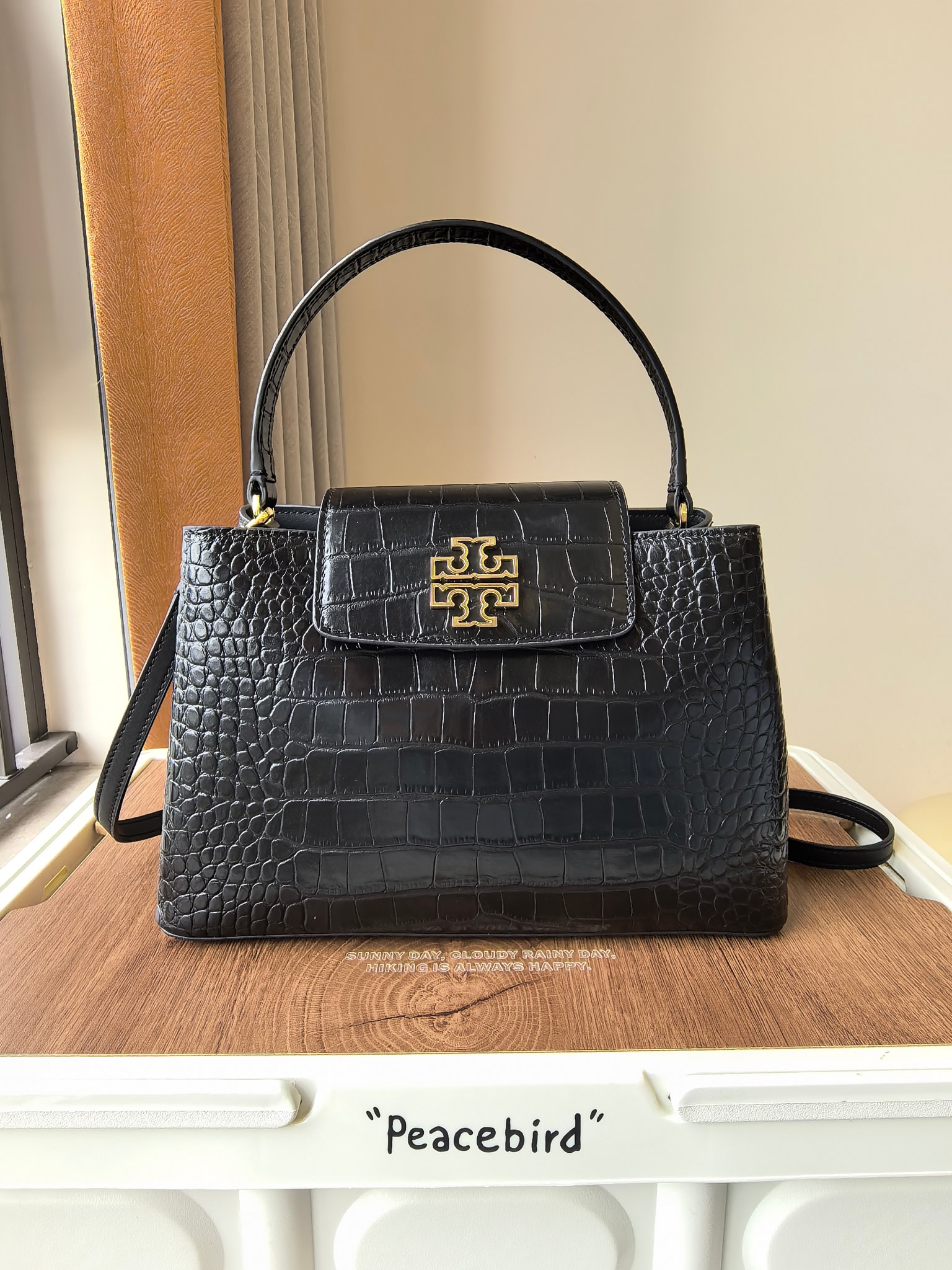 Tory Burch TB Britten系列托特包戴妃包