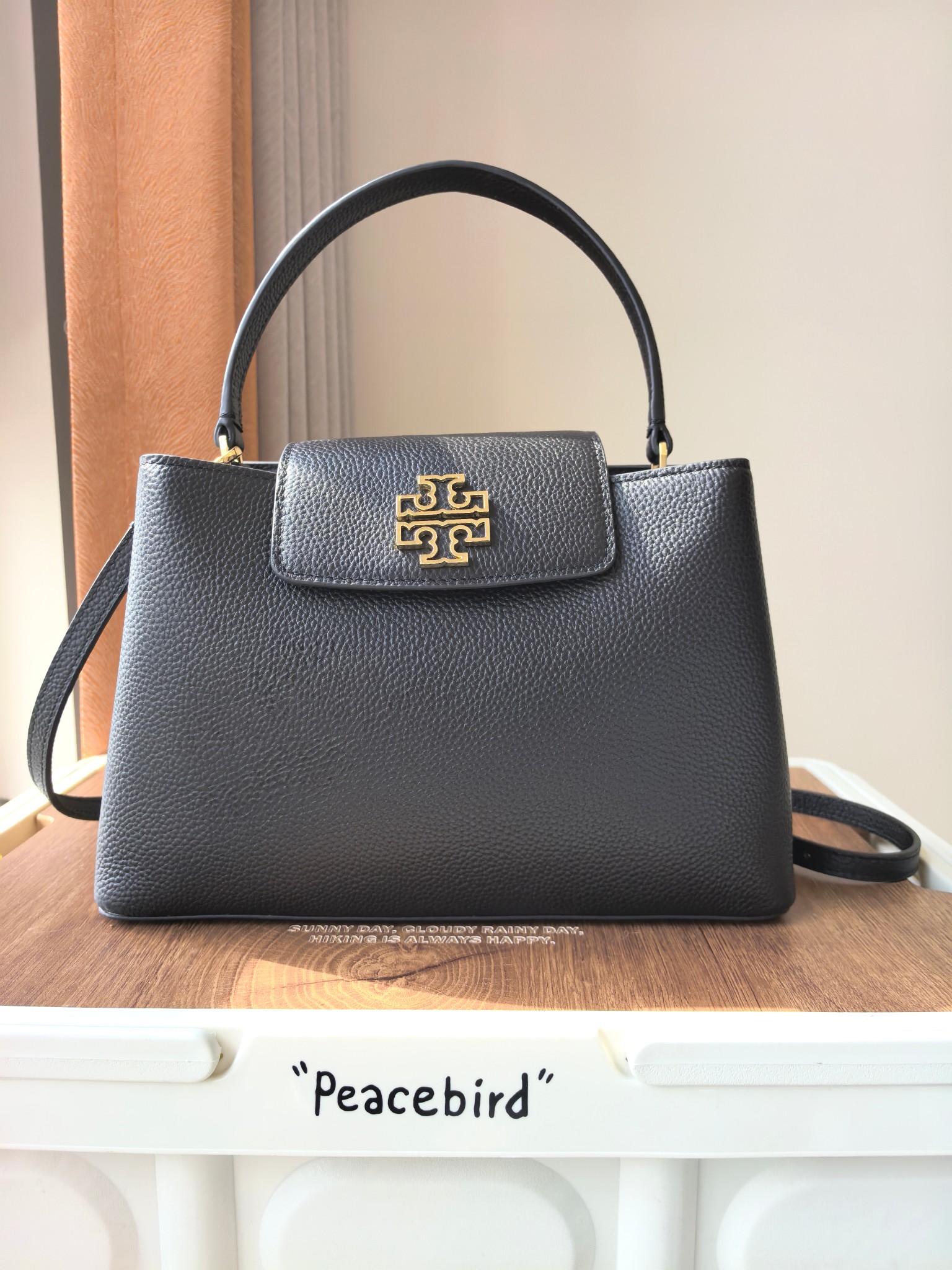 Tory Burch TB Britten系列托特包戴妃包