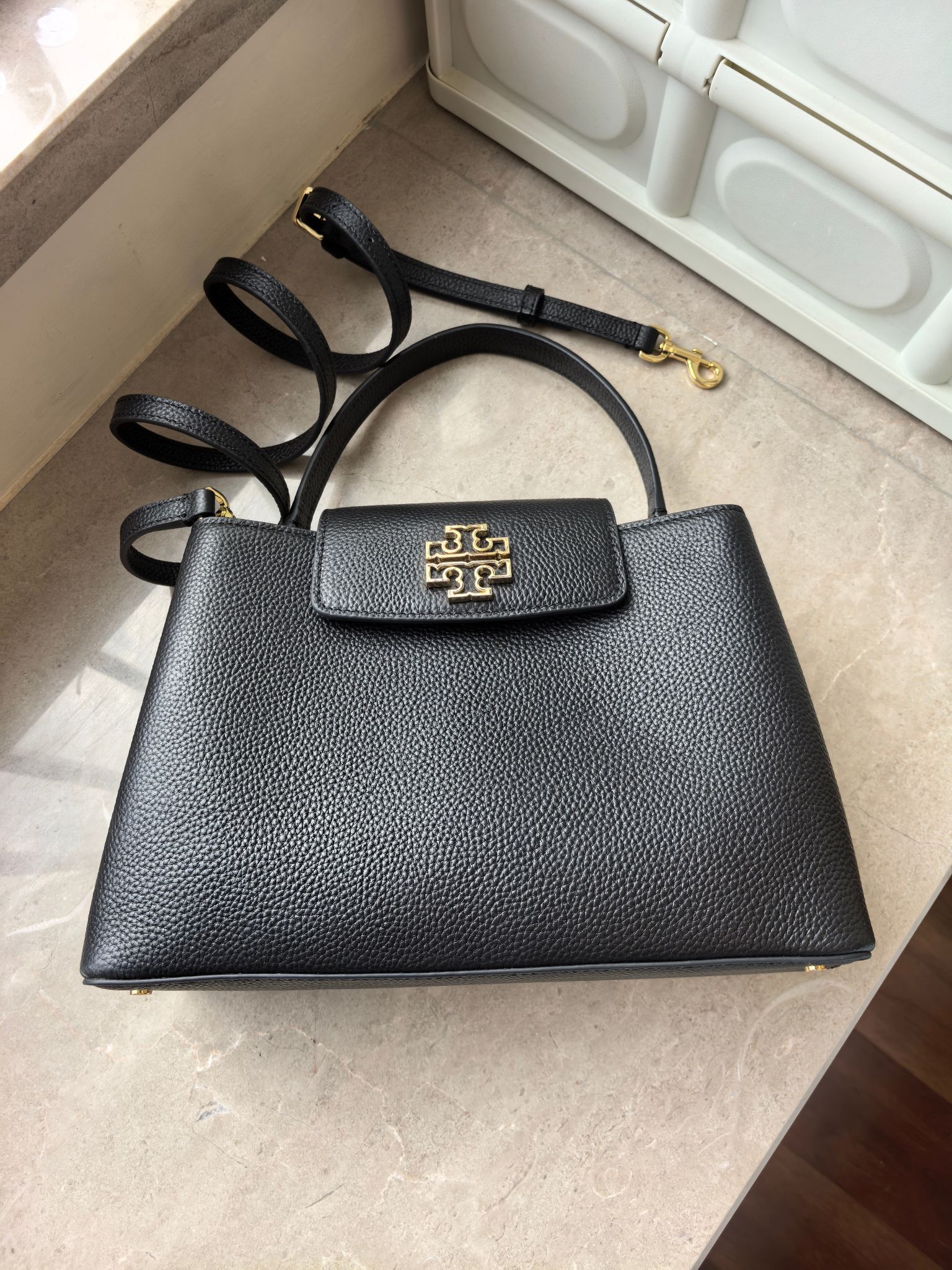 Tory Burch TB Britten系列托特包戴妃包