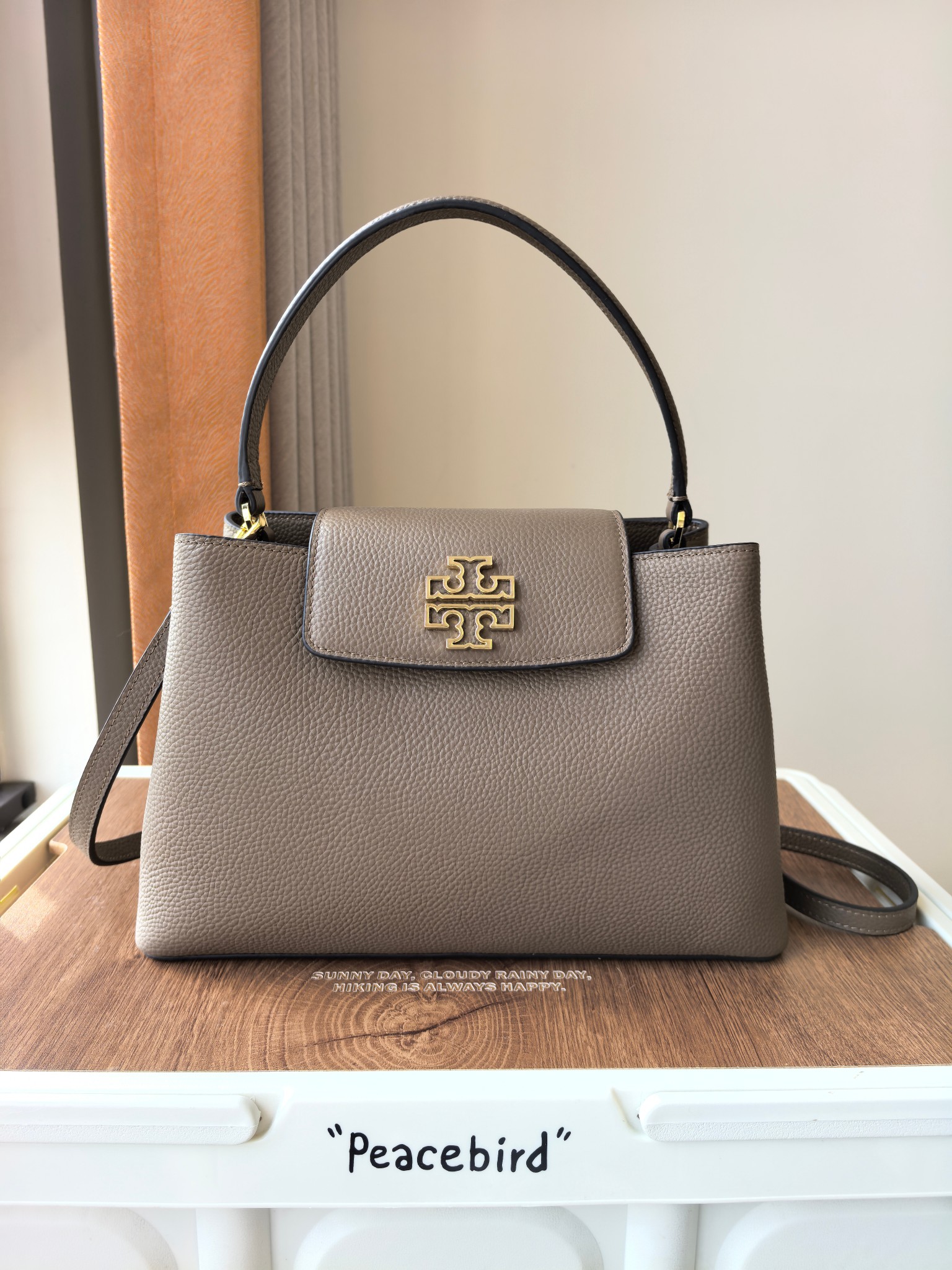 Tory Burch TB Britten系列托特包戴妃包