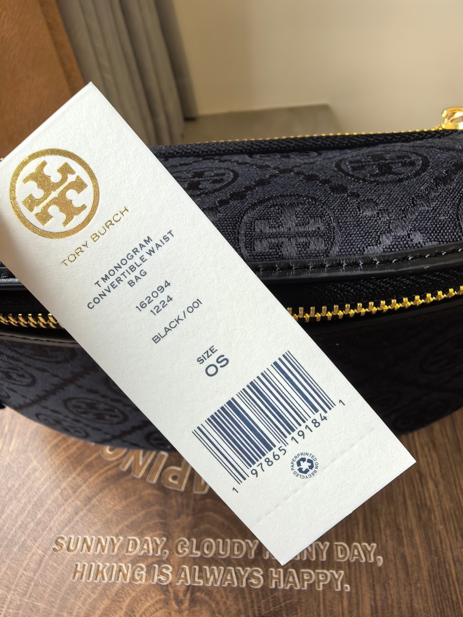 Tory Burch ToryBurch新款蓝花，黑花腰包 休闲 慵懒老钱风