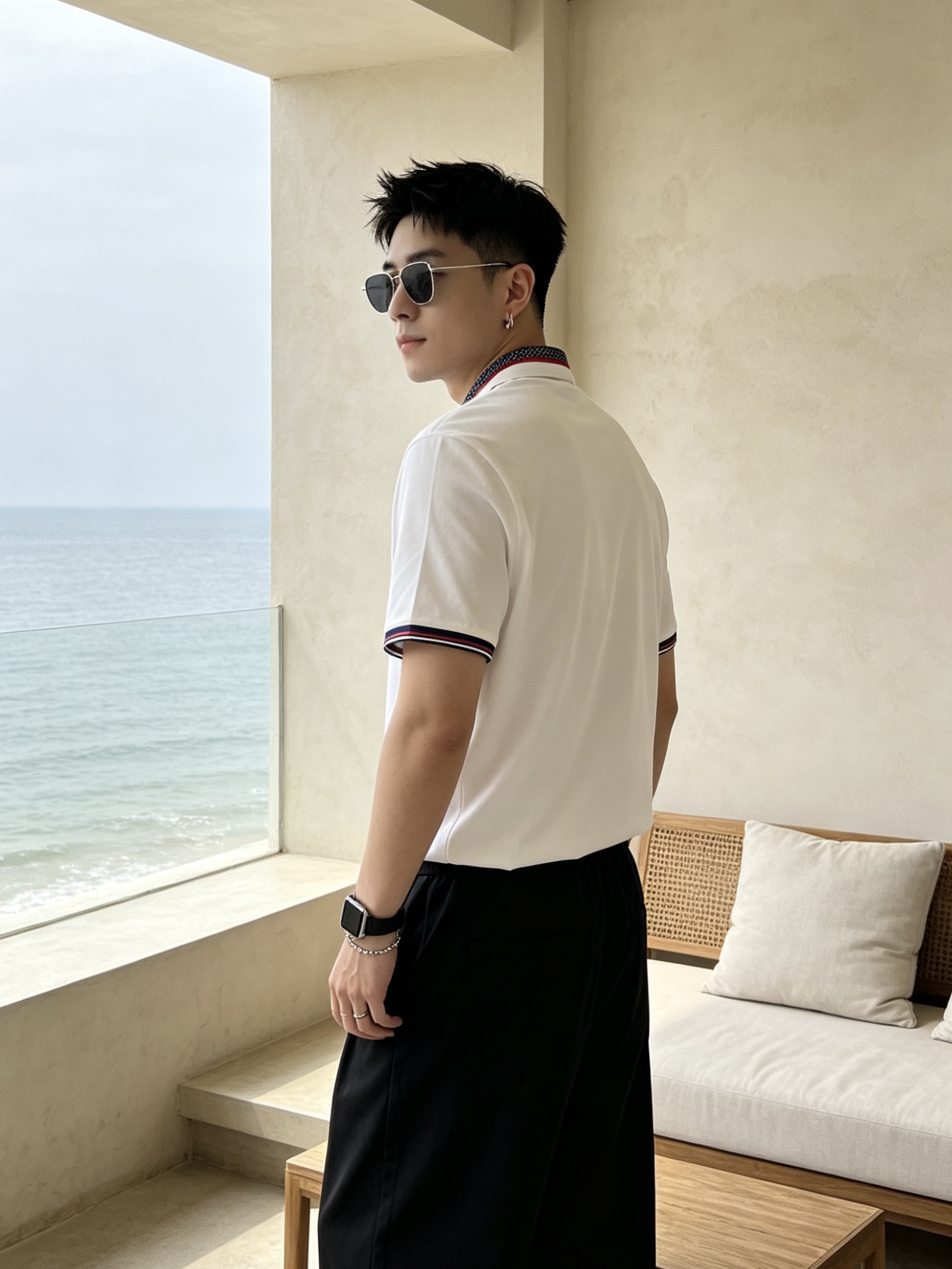 🔥 迪奥 Christian Dior 字母织带领CD刺绣短袖Polo衫📏 尺码：M-3XL💎 面料工艺