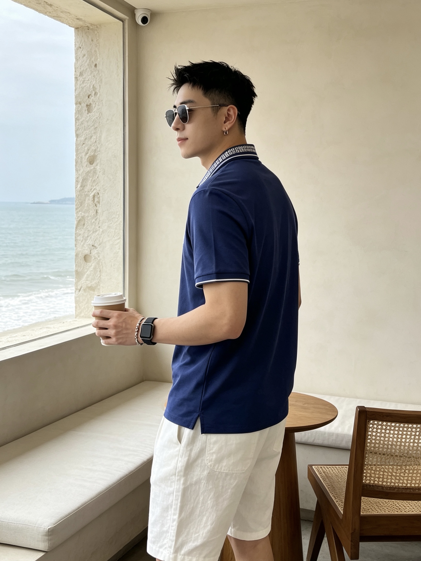 🔥 纪梵希 GIVENCHY 回纹领刺绣短袖Polo衫📏 尺码：M-3XL💎 面料工艺甄选高支精梳珠地棉