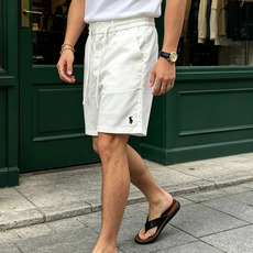 拉夫劳伦(Ralph Lauren)小马刺绣松紧腰休闲短裤尺码M-XL|▫ 咖色/白色两色可选,低饱和色 拉夫劳伦(Ralph Lauren)小马刺绣松紧腰休闲短裤尺码M-XL|▫ 咖色/白色两色可选,低饱和色