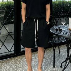 拉夫劳伦(Ralph Lauren)撞色腰头抽绳休闲短裤尺码M-3XL|▫ 米白/黑色两色可选,撞色腰头 拉夫劳伦(Ralph Lauren)撞色腰头抽绳休闲短裤尺码M-3XL|▫ 米白/黑色两色可选,撞色腰头