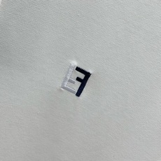 芬迪(FENDI)双F提花领短袖Polo衫尺码M-3XL|▫配色分经典白、藏青两色,白色清爽干净适配浅色 芬迪(FENDI)双F提花领短袖Polo衫尺码M-3XL|▫配色分经典白、藏青两色,白色清爽干净适配浅色