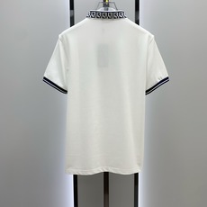 芬迪(FENDI)双F提花领短袖Polo衫尺码M-3XL|▫配色分经典白、藏青两色,白色清爽干净适配浅色 芬迪(FENDI)双F提花领短袖Polo衫尺码M-3XL|▫配色分经典白、藏青两色,白色清爽干净适配浅色