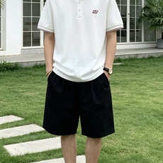 古驰(GUCCI)满印双G撞色领短袖Polo衫尺码M-3XL|▫配色分为藏青、纯白两款,藏青成熟稳重适配 古驰(GUCCI)满印双G撞色领短袖Polo衫尺码M-3XL|▫配色分为藏青、纯白两款,藏青成熟稳重适配