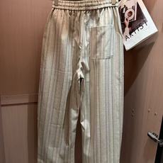 拉夫劳伦(RAlpH LAUREN)竖条纹抽绳阔腿休闲裤尺码S-XL|▫配色分为麻灰竖条纹、纯黑暗条纹两 拉夫劳伦(RAlpH LAUREN)竖条纹抽绳阔腿休闲裤尺码S-XL|▫配色分为麻灰竖条纹、纯黑暗条纹两