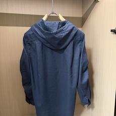 拉夫劳伦(RAlpH LAUREN)小马刺绣连帽亚麻长袖衬衫尺码M-3XL|▫配色分为纯净白、藏青两款, 拉夫劳伦(RAlpH LAUREN)小马刺绣连帽亚麻长袖衬衫尺码M-3XL|▫配色分为纯净白、藏青两款,