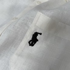 拉夫劳伦(RAlpH LAUREN)小马刺绣翻领亚麻长袖衬衫尺码M-3XL|▫配色分为米白、藏青两款,米 拉夫劳伦(RAlpH LAUREN)小马刺绣翻领亚麻长袖衬衫尺码M-3XL|▫配色分为米白、藏青两款,米
