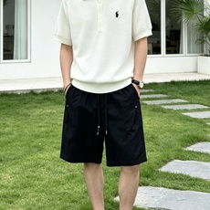 拉夫劳伦(RAlpH LAUREN)小马刺绣蜂窝针织短袖Polo衫尺码M-3XL|▫配色分米白、藏青两款 拉夫劳伦(RAlpH LAUREN)小马刺绣蜂窝针织短袖Polo衫尺码M-3XL|▫配色分米白、藏青两款