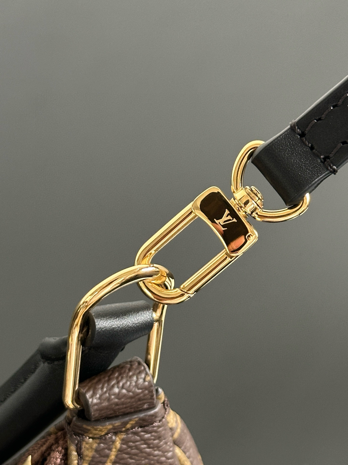 Louis Vuitton Catchy Small Handbag Monogram Canvas with Leather Trim 12 i1755882031031 1253 0 10