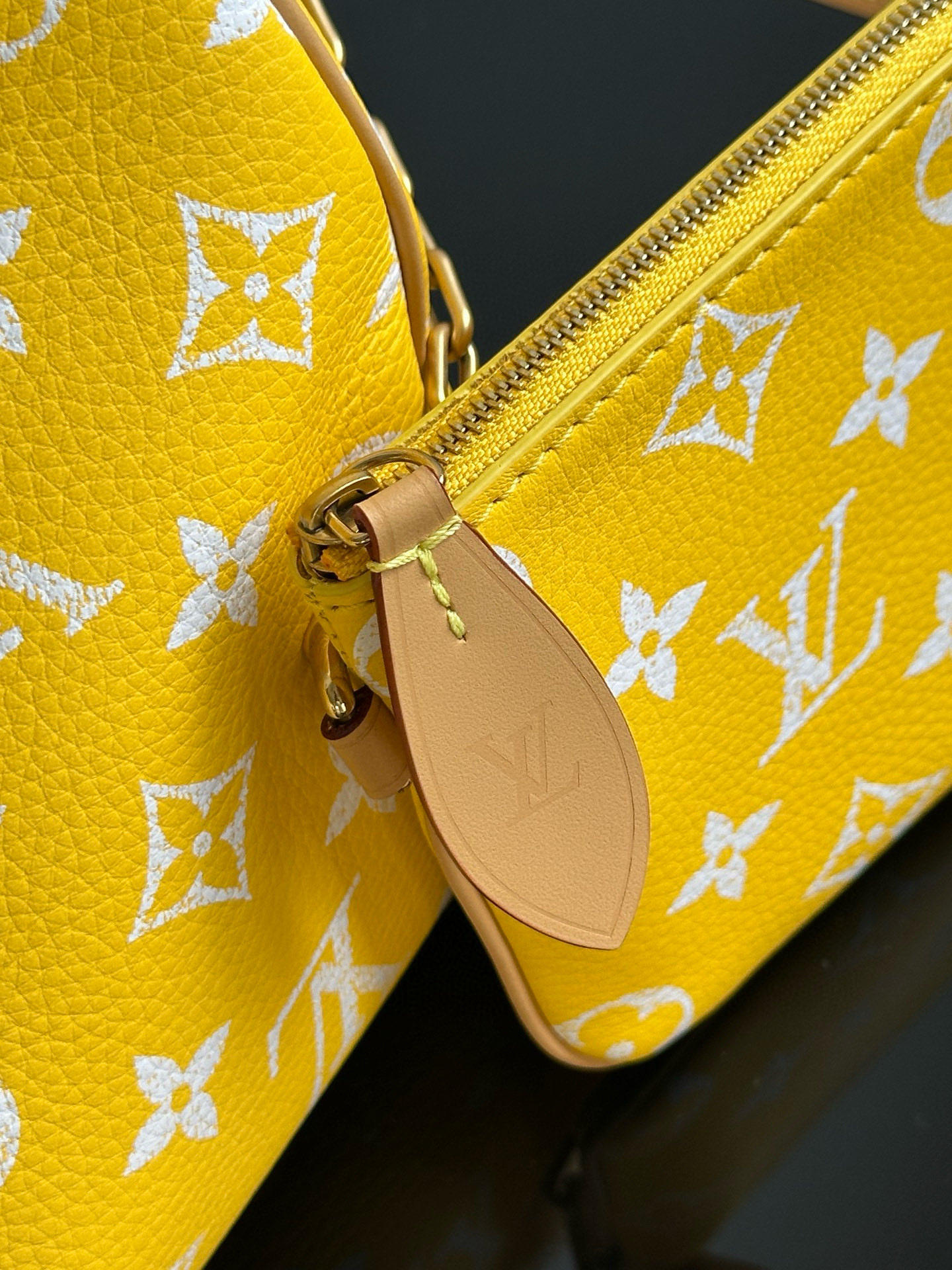 Louis Vuitton Speedy Bandoulière 30 Yellow Monogram Leather Satchel 13 i1756449311129 8940 0 9