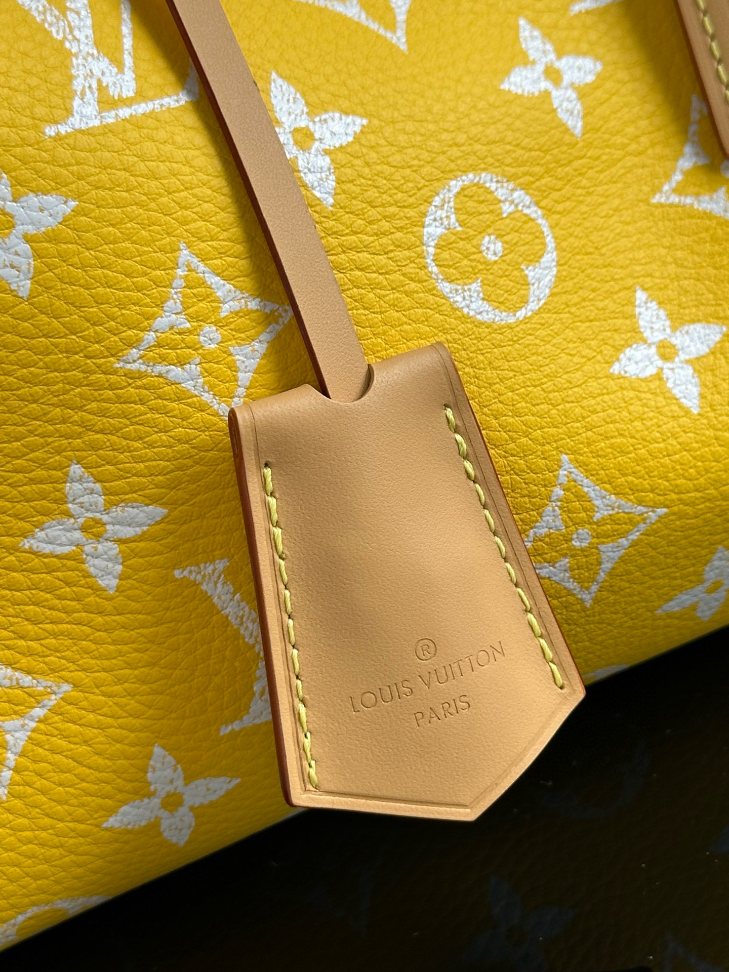Louis Vuitton Speedy Bandoulière 30 Yellow Monogram Leather Satchel 10 i1756449311230 4141 0 12