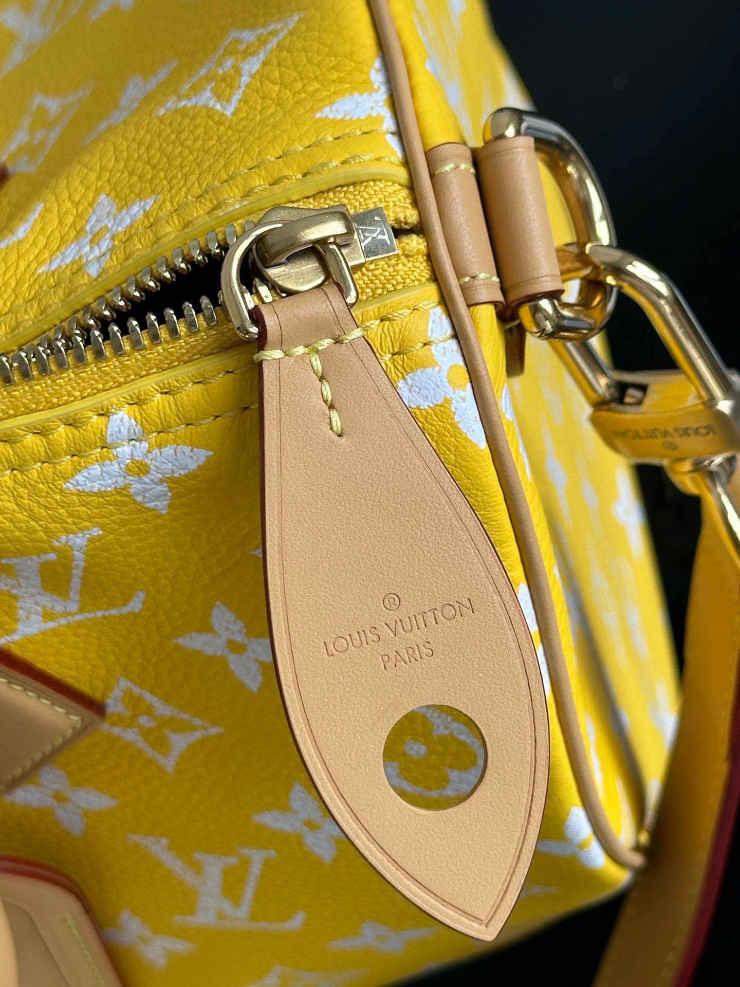 Louis Vuitton Speedy Bandoulière 30 Yellow Monogram Leather Satchel 11 i1756449314534 8377 0 15