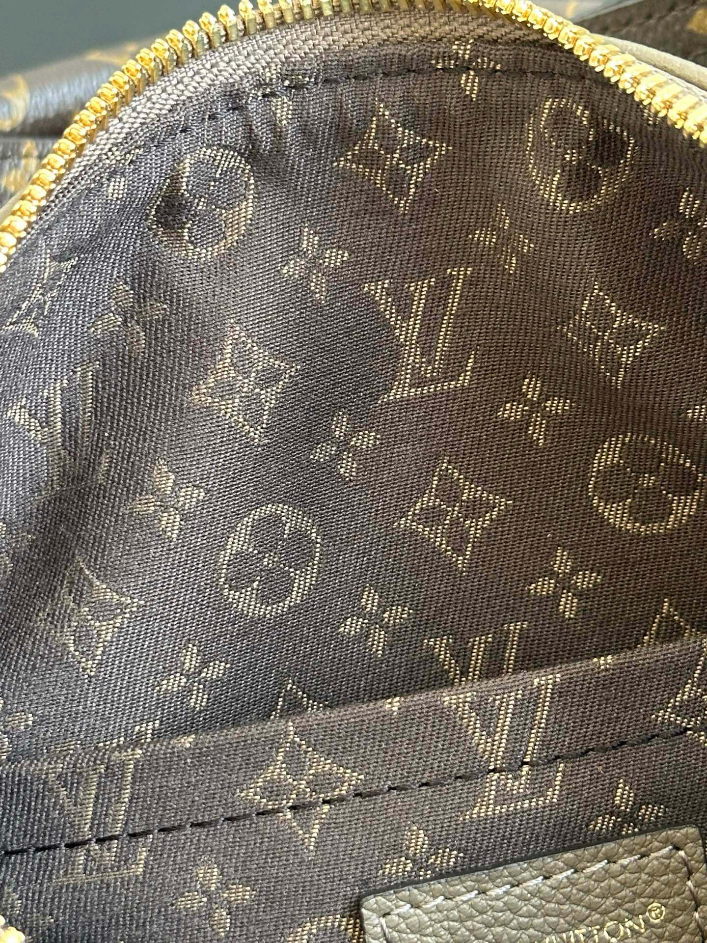 Louis Vuitton Express Small Handbag, M26360, Grey Leather with Monogram Trim 14 i1756554640226 1397 0 12