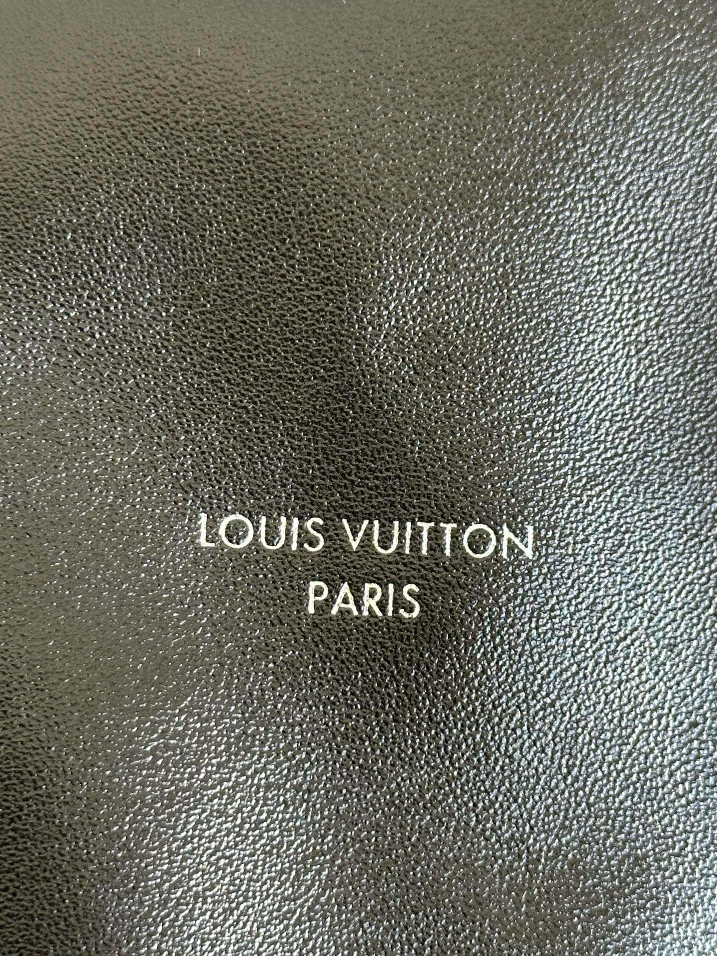 Louis Vuitton Off Duty Medium Bag M25545 Black Leather with Chain 10 i1757398528196 9053 0 9